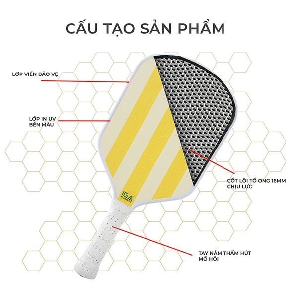 Vợt Pickleball Composite Allround Plus